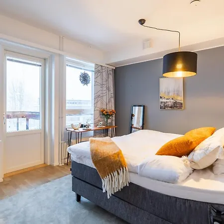 Koda - Balcony - Great Design And Location Apartment Rovaniemi